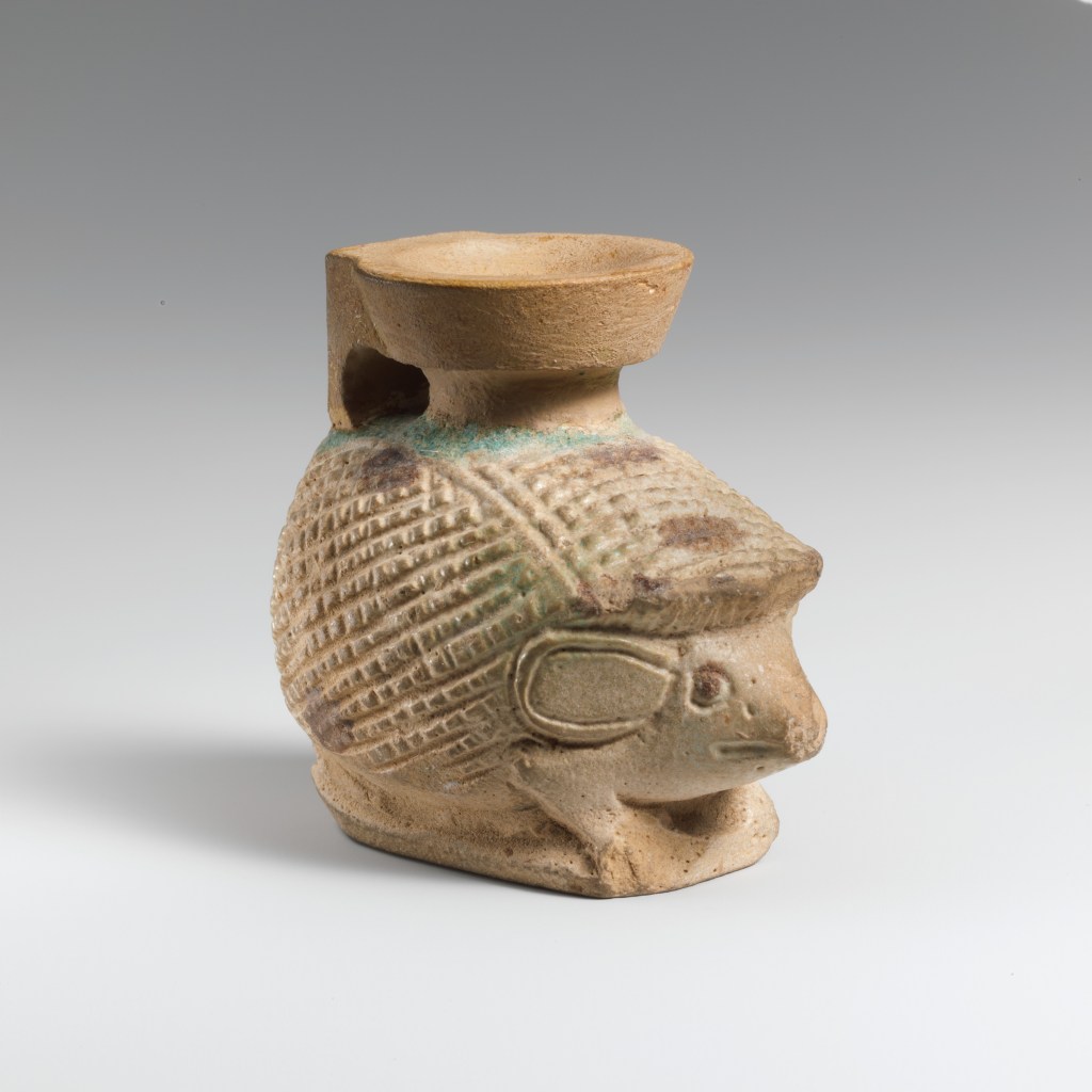 Greek Pottery: 6th-Century Hedgehog Oil&nbsp;Flask